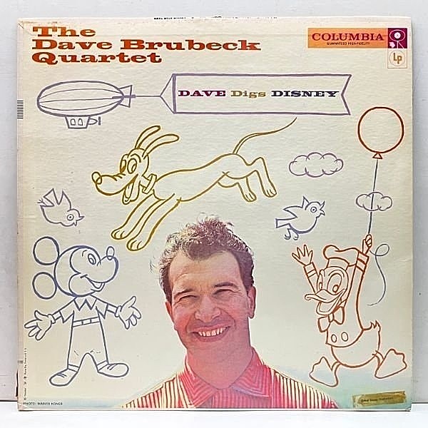 Dave Brubeck / Dave Digs Disney USオリジナル DAVE BRUBECK / Dave Digs Disney (LP) / Columbia | WAXPEND