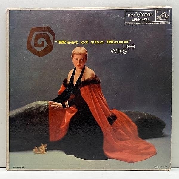 レコードメイン画像：美盤!! MONO 初版ニッパー 深溝 USオリジナル LEE WILEY West Of The Moon ('57 RCA) リー・ワイリー 名作 米 初回 モノラル