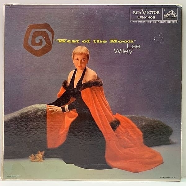 レコードメイン画像：美盤!! MONO 初版ニッパー 深溝 USオリジナル LEE WILEY West Of The Moon ('57 RCA) 円熟味の増したリー・ワイリーのRCA時代の傑作