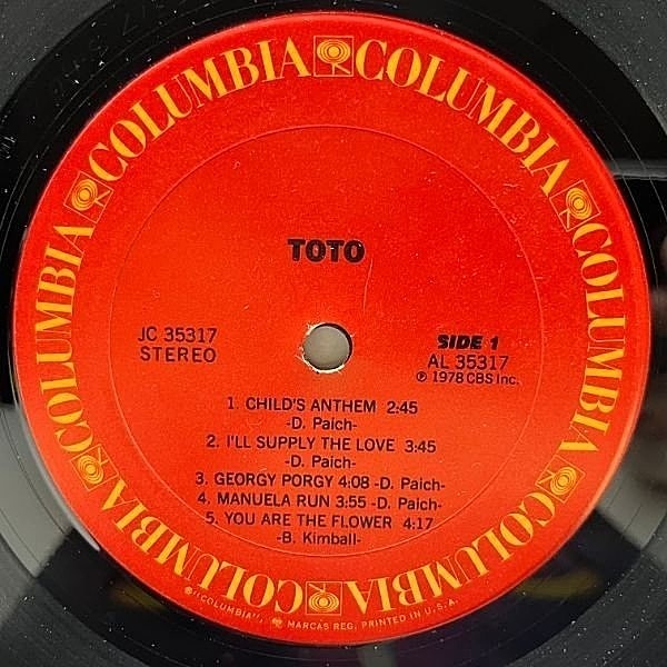 TOTO / Same (LP) / Columbia | WAXPEND RECORDS