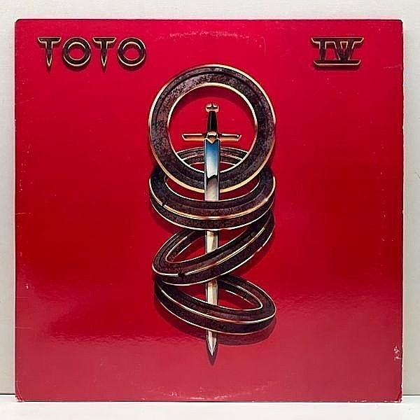 レコードメイン画像：美盤!! USオリジナル 初版 FC規格 専用インナー 完品 TOTO IV 聖なる剣 ('82 Columbia) Africa, ドラムブレイク Rosanna ほか 名曲満載