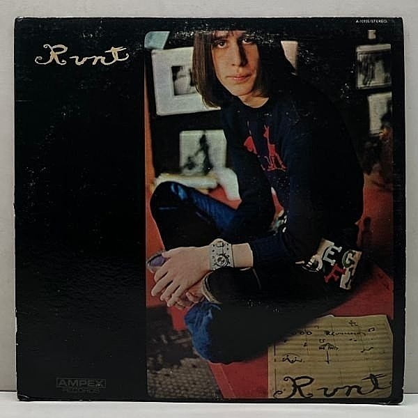 レコードメイン画像：プレイ良好!! プロモ同様のマト1 USオリジナル TODD RUNDGREN Runt ('70 Ampex) トッド・ラングレン 1st. 米 初回 LP