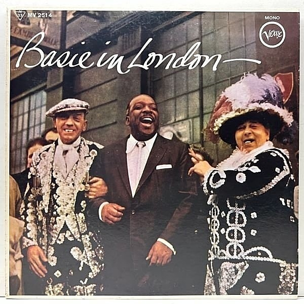 レコードメイン画像：極美盤!!【MONO】COUNT BASIE In London カウント・ベイシー・イン・ロンドン (Verve MV 2514) JPN モノラル 70sプレス