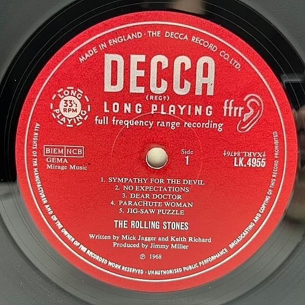 The Rolling Stones レコードSKL4955 最終値下げ The Rolling Stones - Beggars Banquet STEREO SKL4955 - The