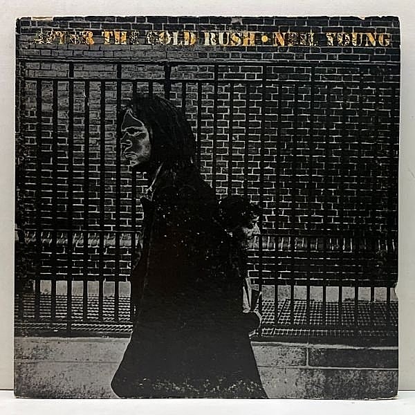 レコードメイン画像：良好盤!! インサート付き W無し USオリジナル NEIL YOUNG After The Gold Rush ('70 Reprise) Nils Lofgrenオンリー & CRIPPLED誤植ジャケ