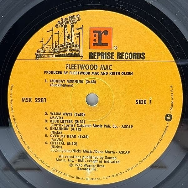 Fleetwood Mac ファンスティック・マック　レコード 名盤伝説】”Fleetwood Mac / S.T. (ファンタスティック・マック