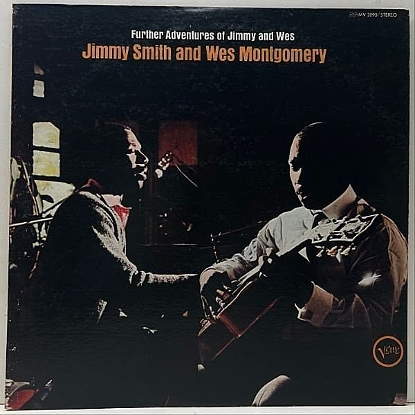 レコードメイン画像：美盤!! JIMMY SMITH & WES MONTGOMERY Further Adventures Of ～ (Verve MV 2090) ジミー＆ウェスの競演盤 LP 国内 70sプレス