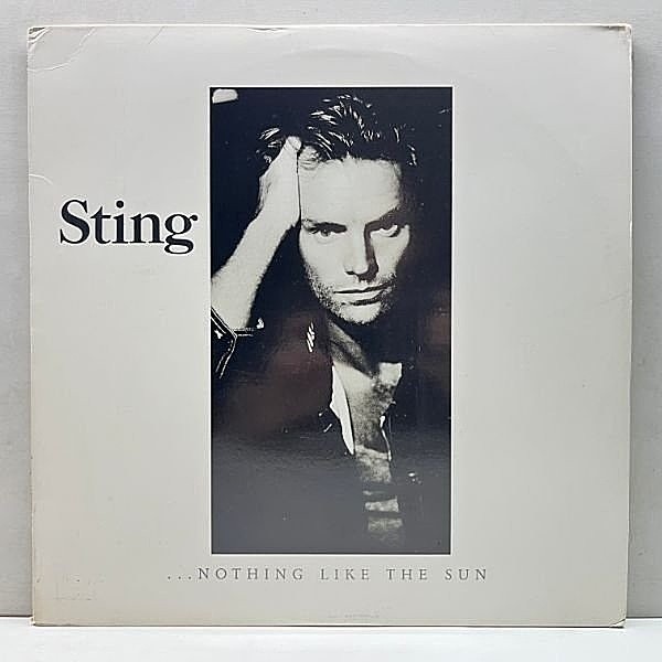 レコードメイン画像：良好品!! 2LP 米オリジナル STING Nothing Like The Sun ('87 A&M) 歌詞シート完品 名曲 Englishman In New York ほか MASTERDISK刻印