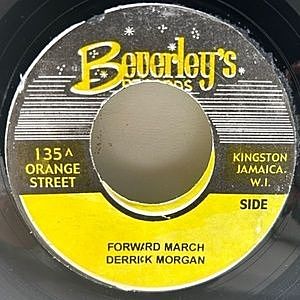 レコード画像：DERRICK MORGAN / Forward March