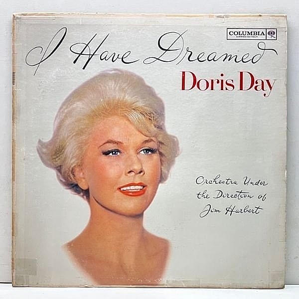 レコードメイン画像：良好盤!! MONO 6eye USオリジナル DORIS DAY I Have Dreamed ('61 Columbia CL 1660) ドリス・デイが歌う『夢』に因んだバラード集