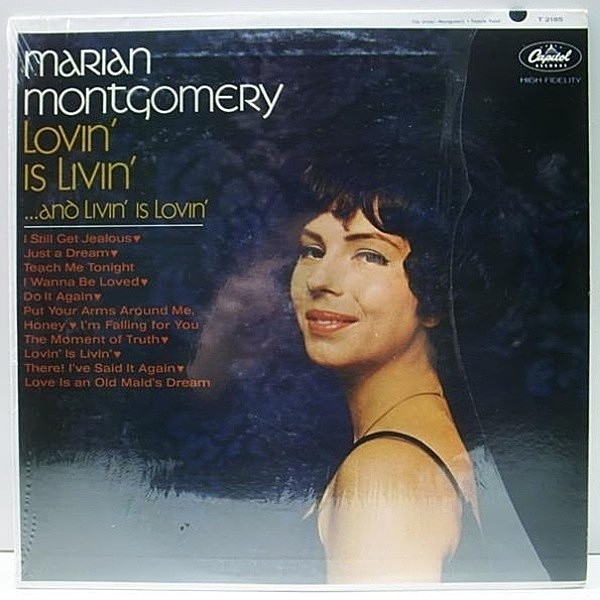 レコードメイン画像：シュリンク美品!! MONO USオリジナル MARIAN MONTGOMERY Lovin' Is Livin' ('64 Capitol) 渡欧前に米国で残したキャリア初期のアルバム
