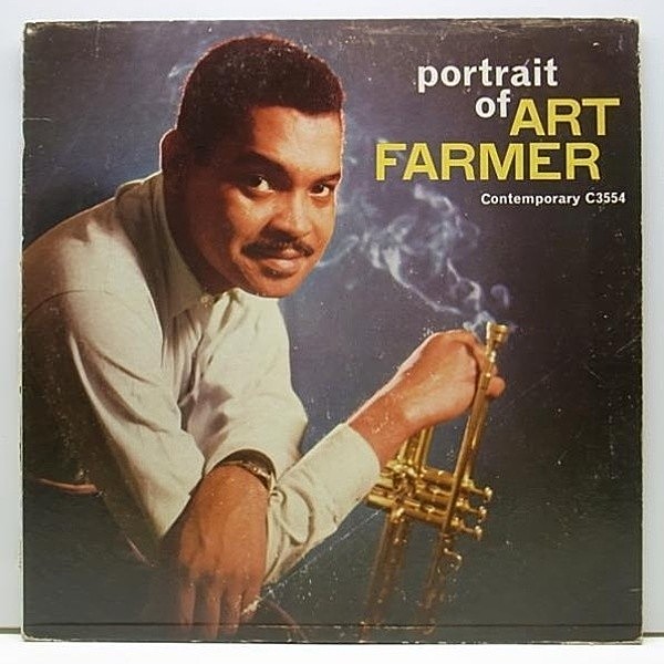 レコードメイン画像：MONO オリジナル ART FARMER Portrait Of ('58 Contemporary C 3554) Hank Jones, Addison Farmer, Roy Haynes