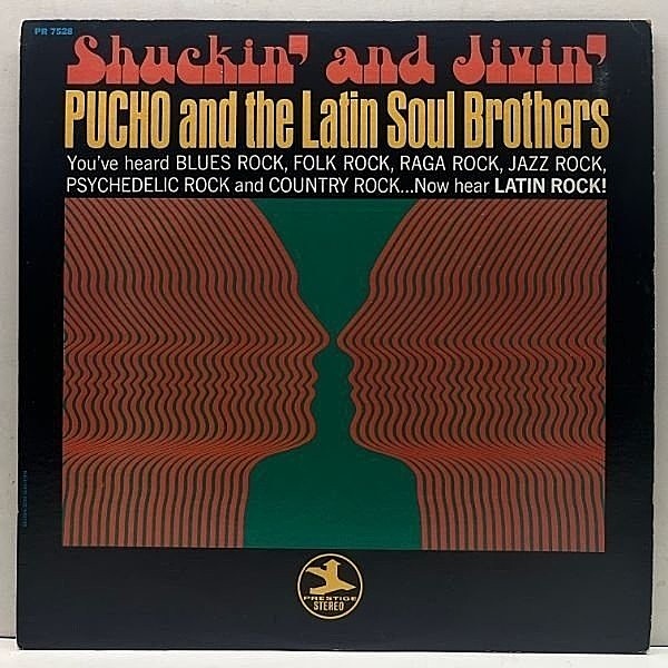 レコードメイン画像：【無比なアレンジ！Maiden Voyage】USオリジ NJ紺ラベ PUCHO & HIS LATIN SOUL BROTHERS Shuckin' And Jivin' (Prestige) 処女航海カヴァー