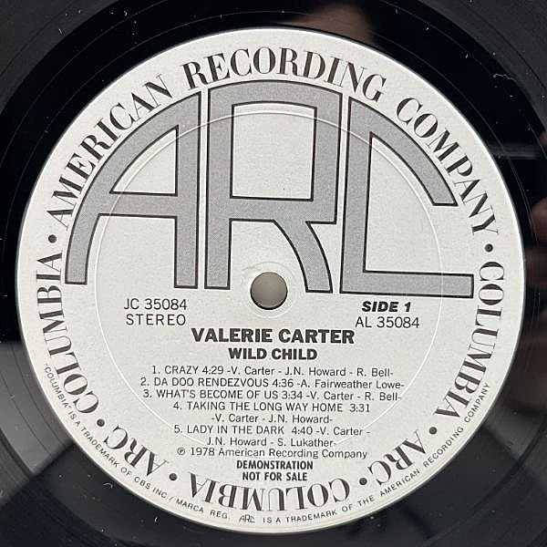 VALERIE CARTER / Wild Child (LP) / Columbia | WAXPEND RECORDS