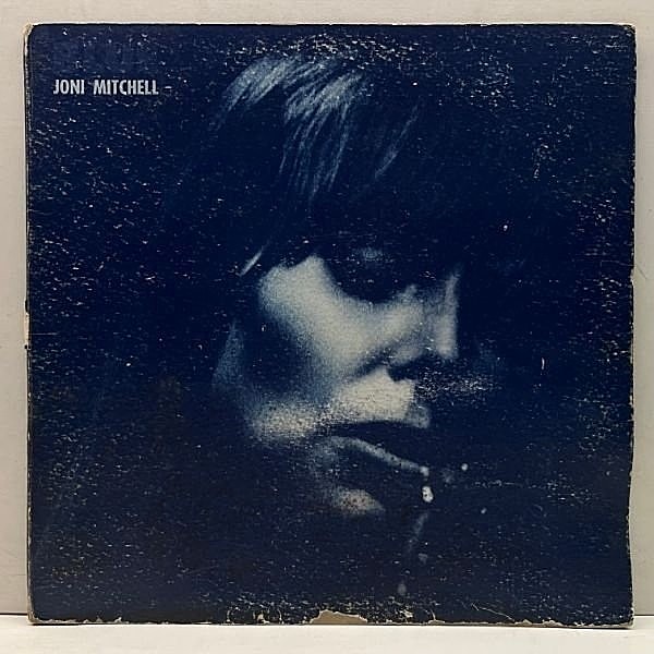 レコードメイン画像：入手難!! BG刻印 初回 W無し USオリジナル JONI MITCHELL Blue ('71 Reprise) ジョニ・ミッチェル／ブルー TAS優秀録音 米 LP 原盤