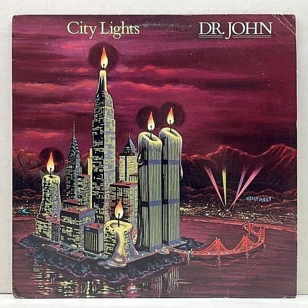 レコードメイン画像：プロモ 美盤!! USオリジナル DR. JOHN City Lights ('78 Horizon) インナー完品 Tommy LiPuma Prod. スワンプ／AOR 名作 米 LP 原盤