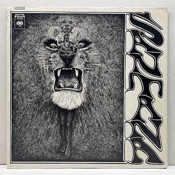 レコードメイン画像：ほぼ美盤!! 初版 白抜き 2eyeラベ USオリジナル SANTANA S.T 1st デビュー作 ('69 Columbia CS 9781) サンタナ 米 初回 LP 原盤