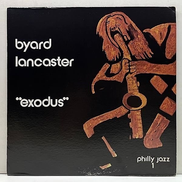レコードメイン画像：美盤!! USオリジナル BYARD LANCASTER Exodus (Philly Jazz) Private, Free Spiritual Jazz バイアード・ランカスター LP レア