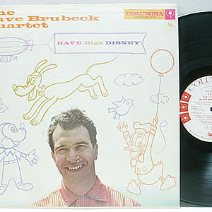 レコード画像：DAVE BRUBECK / Dave Digs Disney