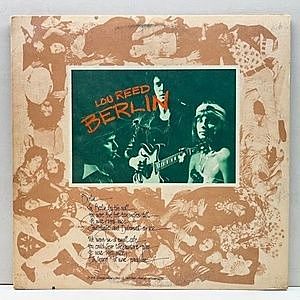 レコード画像：LOU REED / Berlin