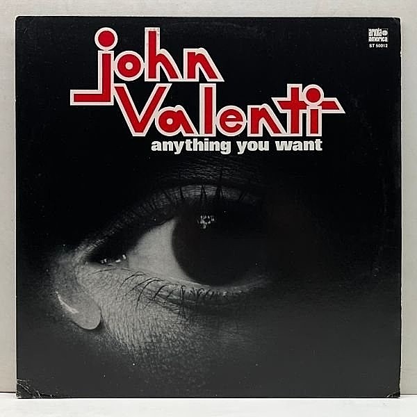 レコードメイン画像：良好盤!! USオリジナル JOHN VALENTI Anything You Want ('76 Ariola) ジョン・バレンティ 永遠の誓い Why Don't We Fall In Love 収録