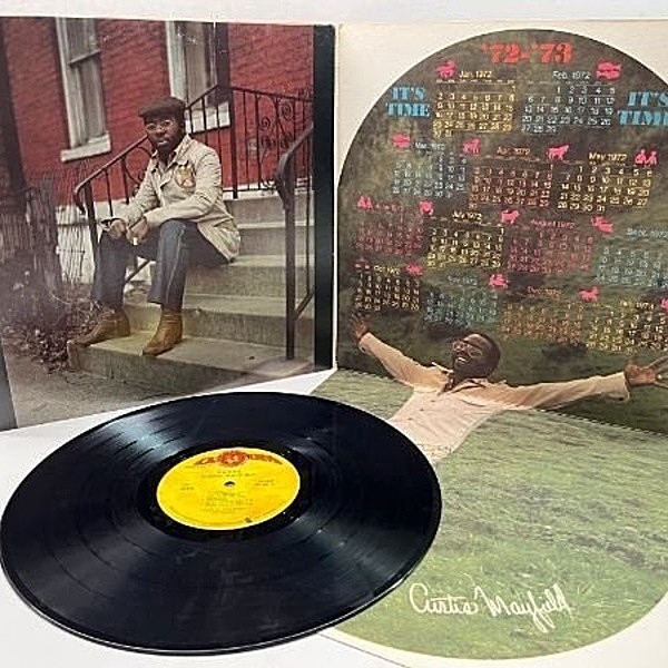 レコードcurtis mayfield tripping out - メルカリ