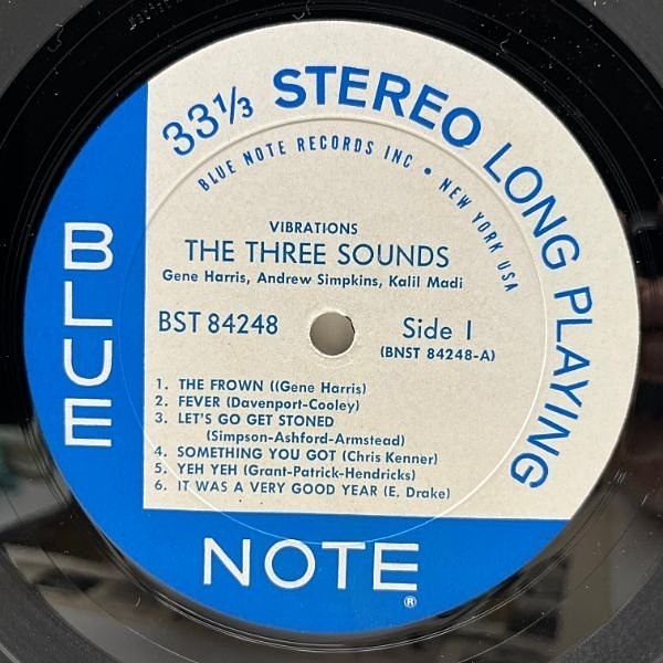 THREE SOUNDS / Vibrations (LP) / Blue Note | WAXPEND RECORDS