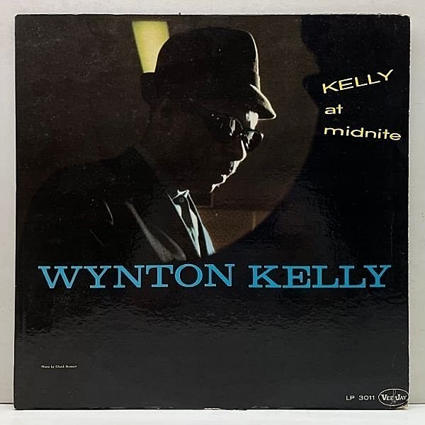レコードメイン画像：良好盤!! コーティング仕様 US初期プレス WYNTON KELLY Kelly At Midnight [Midnite] (Vee Jay) w/ Paul Chambers, Philly Joe Jones
