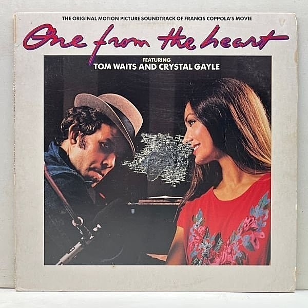 レコードメイン画像：美盤!! USオリジナル 初版 FC規格 TOM WAITS / CRYSTAL GAYLE One From The Heart ('82 Columbia) ワン・フロム・ザ・ハート 映画 サントラ