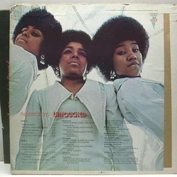 THE EMOTIONS / Untouched (LP) / Volt | WAXPEND RECORDS