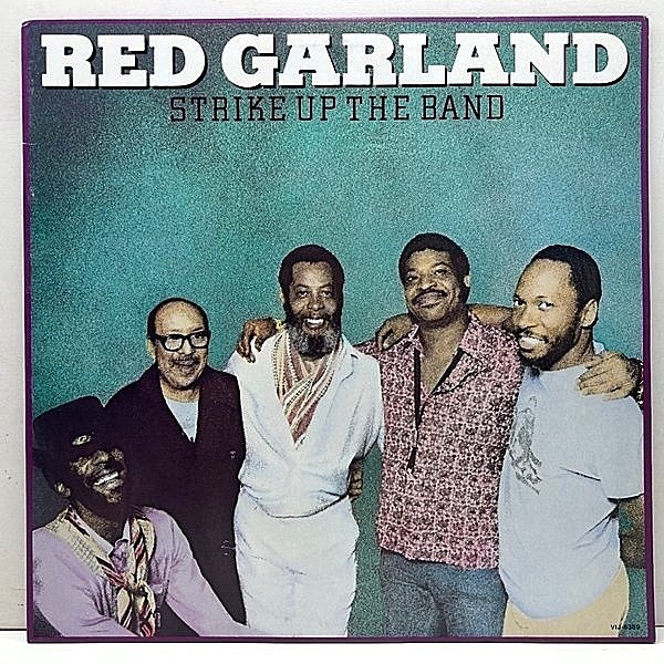 レコードメイン画像：美盤!! JPNプレス RED GARLAND Strike Up The Band ('82 Galaxy) w/ George Coleman, Ron Carter 解説シート付属 レッド・ガーランド LP