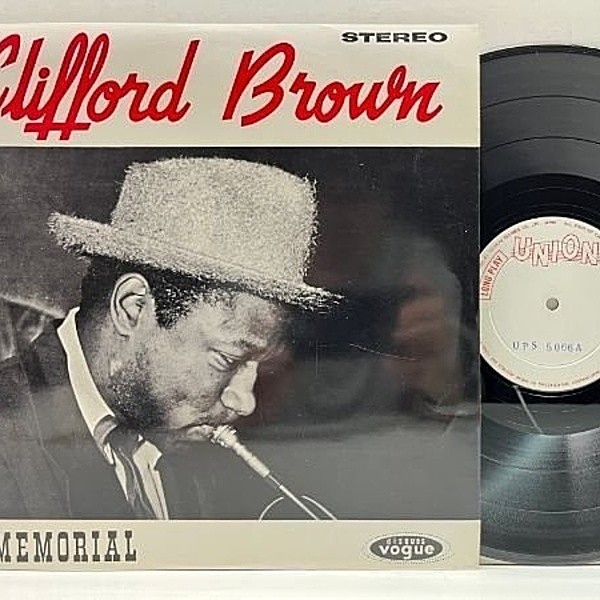 レコードメイン画像：プロモ 美品【ペラ・Flip back・深溝】貴重なパリ録音 CLIFFORD BROWN Memorial (Union UPS-5066) w/ Henri Renauld, Gigi Gryce