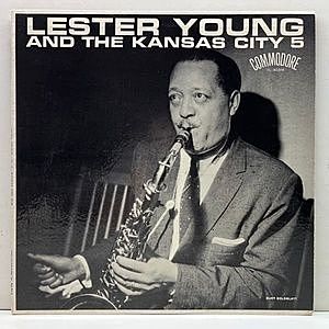 レコード画像：LESTER YOUNG / Lester Young With The Kansas City Five