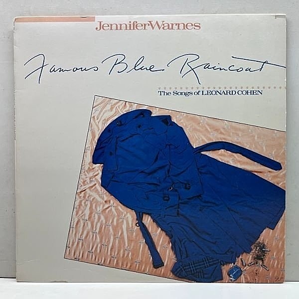 レコードメイン画像：美盤!! USオリジナル 専用インナー完品 JENNIFER WARNES Famous Blue Raincoat ('86 Cypress) 高音質 BERNIE GRUNDMAN Mastering 優秀録音