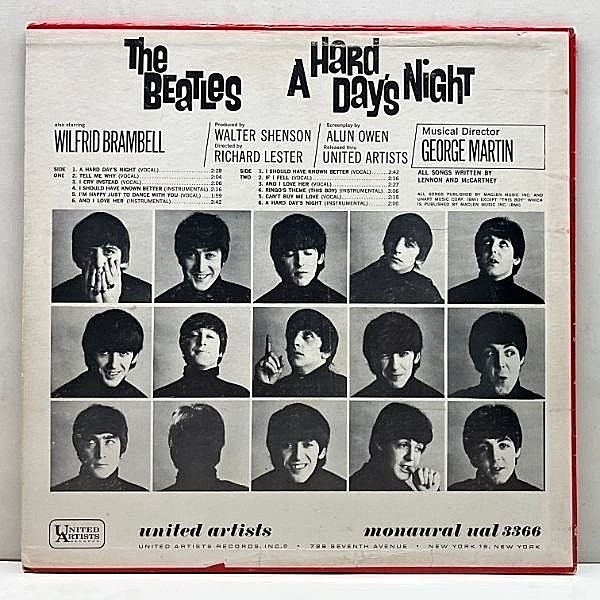 BEATLES / A Hard Day's Night (LP) / United Artists | WAXPEND