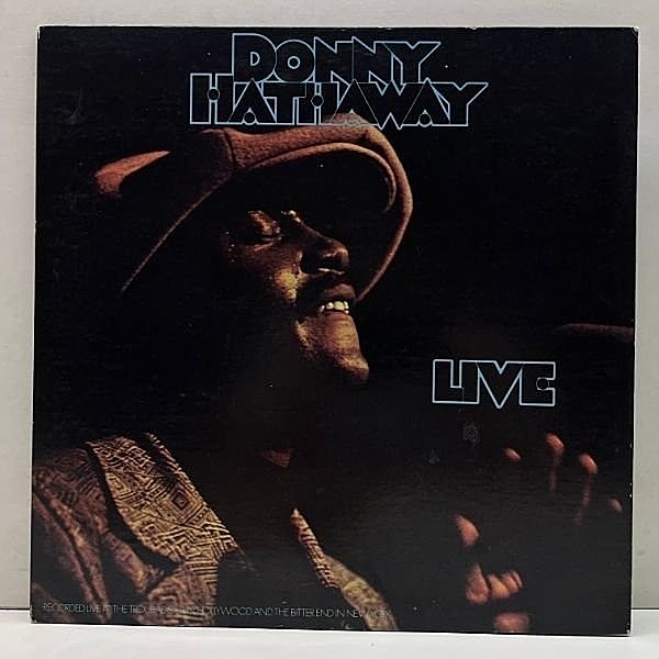 レコードメイン画像：初版 太字BROADWAYリム USオリジナル DONNY HATHAWAY Live ('72 ATCO) 手書きATGP刻印 ダニー・ハサウェイ／ライヴ 米 初回プレス 原盤