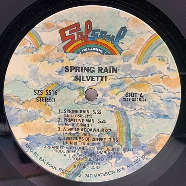 SILVETTI / Spring Rain (LP) / Salsoul | WAXPEND RECORDS