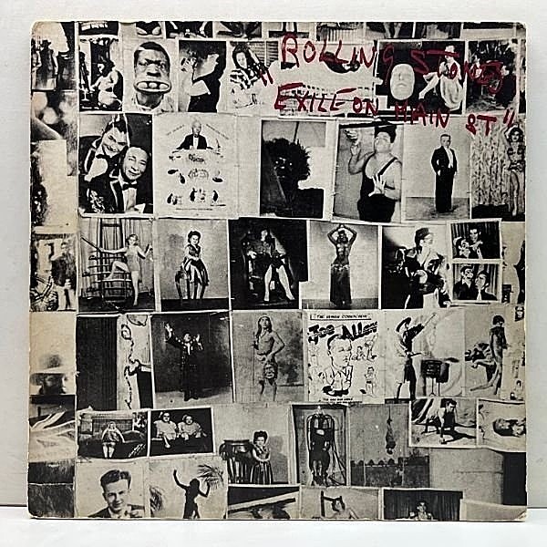 レコードメイン画像：【葉書・ポストカード付き】概ね良好!! 初版1841BROADWAY 2枚組 USオリジ ROLLING STONES Exile On Main ST (COC-2-2900) 専用インナー付属