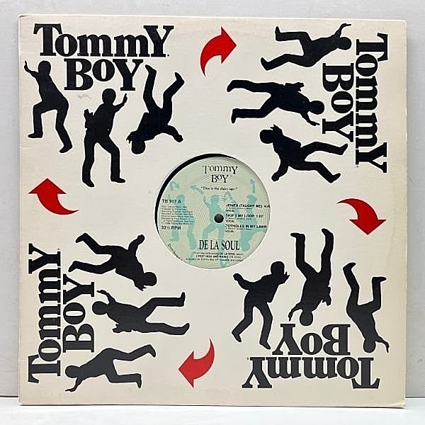 レコードメイン画像：良好!! 12インチ 手書きチーズ刻印 USプレス DE LA SOUL Jenifa (Tommy Boy)『3 Feet High And Rising』カット MELVIN BLISSブレイク