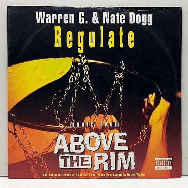 レコードメイン画像：概ね良好!! 12インチ EUオリジナル WARREN G / NATE DOGG Regulate ('94 Interscope) 2PAC スムースメロウなG-FUNKクラシック 45RPM.