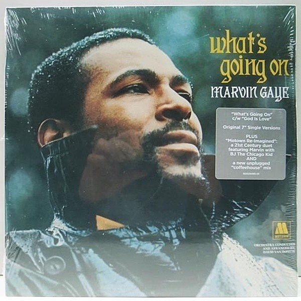 レコードメイン画像：未開封 限定10インチ MARVIN GAYE What's Going On / feat. BJ THE CHICAGO KID デュエット + COFFEEHOUSE MIX