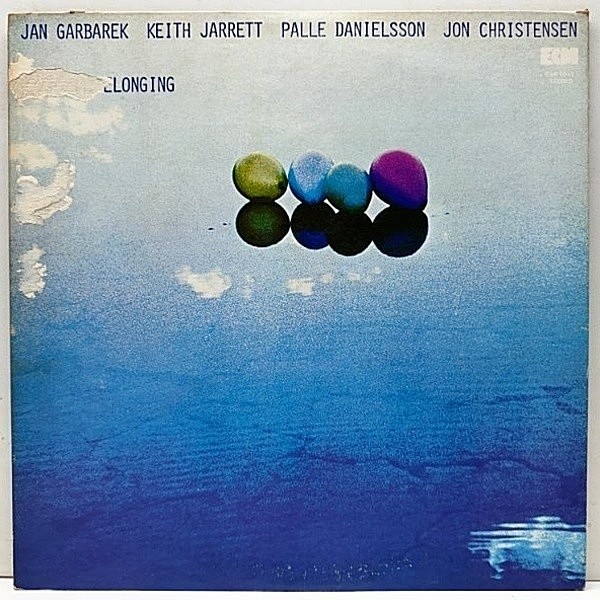 レコードメイン画像：【w/ Keith Jarrett】良好盤!! JAN GARBAREK, KEITH JARRETT Belonging ('74 ECM) Palle Danielsson, Jon Christensen JPNプレス