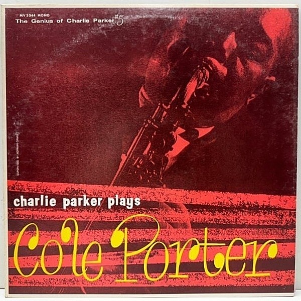 レコードメイン画像：【最後のスタジオ録音】MONO 美盤!! CHARLIE PARKER Plays Cole Porter (Verve MV 2044) w/ Walter Bishop Jr., Roy Haynes 国内 JPNプレス