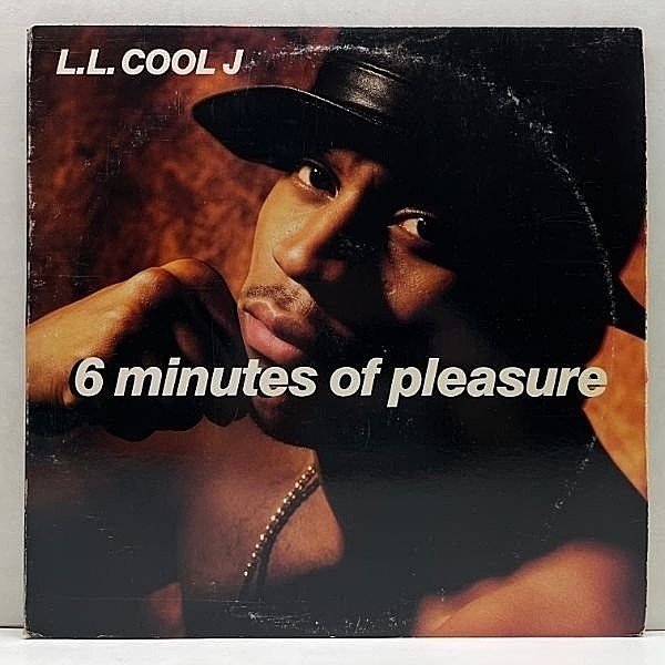 レコードメイン画像：プレイ良好!! 12インチ MASTERDISK刻印 USオリジナル LL COOL J 6 Minutes Of Pleasure ('91 Def Jam) JAMES BROWN／Funky President使い