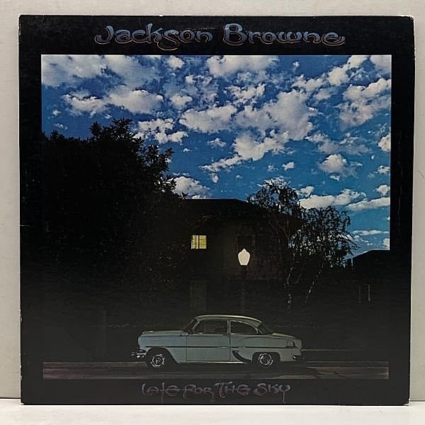 レコードメイン画像：概ね良好!!【RCA, Club Edition】初版 Wマーク無し USオリジナル JACKSON BROWNE Late For The Sky ('74 Asylum) 珍しいRCA Music Service