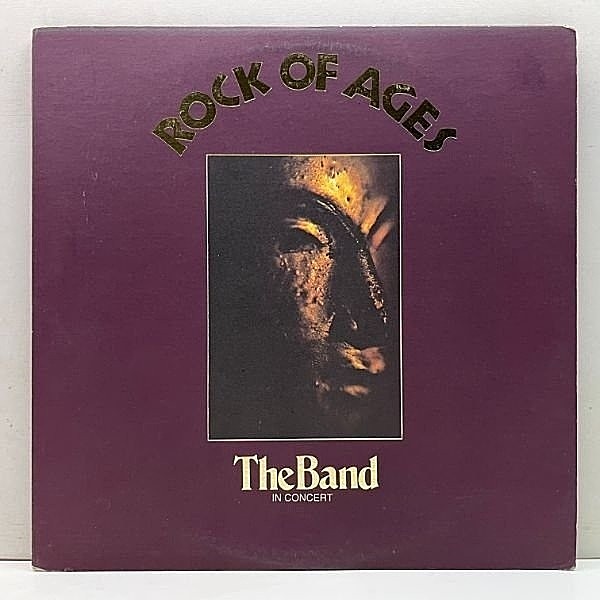 レコードメイン画像：美盤!!【RL／STERLING刻印あり】USオリジナル 2LP 朱色・的ラベ THE BAND Rock Of Ages ('72 Capitol) arr. ALLEN TOUSSAINT 絶頂期ライヴ