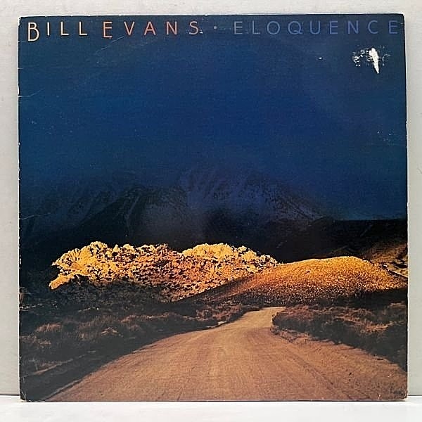 レコードメイン画像：【未発表曲集】USオリジナル BILL EVANS Eloquence ('82 Fantasy) ビル・エヴァンス w/ EDDIE GOMEZとのデュオ＆ソロピアノ作品