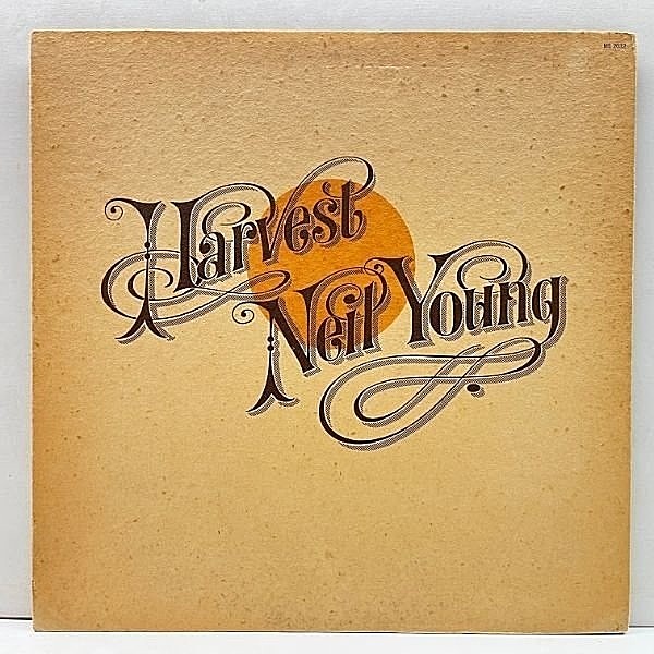 レコードメイン画像：良好盤!! 歌詞シート＆インナー完品 初版 Wマーク無し 粗ざらジャケ USオリジナル NEIL YOUNG Harvest ('72 Reprise) LH／STERLING刻印