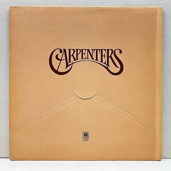 レコードメイン画像：良好品!! USオリジナル CARPENTERS Same ('71 A&M SP-3502) 上辺印刷2種 エンボス加工 ゲートフォールド仕様 レター型 カーペンターズ