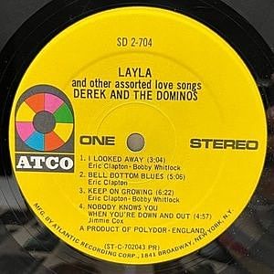 DEREK & THE DOMINOS / Layla (LP) / Atco | WAXPEND RECORDS